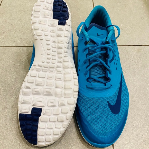 Nike FS Lite Run 2 Running Shoes | Blue | New - Picture 3 of 4